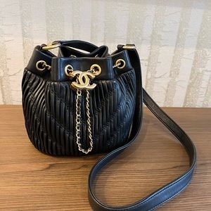 Chanel classic bucket bag